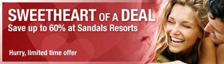 Save 60% at Sandals